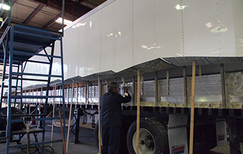 Repair and reconditioning of trailers 